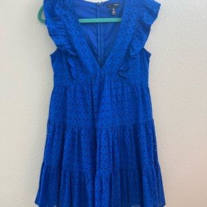 AQUA Blue summer dress